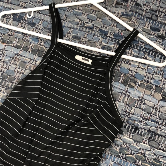 Stripe ankle length jumpsuit - Picture 2 of 2